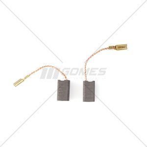 SPAZZOLE DI CARBONE AMEG MOTORPARTS 6X8X13 COMPATIBLE CON RYOBI G1001A, G1005, G1151A, G1155A, G1251A, G1251AI, G600, G600I