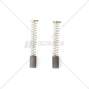 SPAZZOLE DI CARBONE AMEG MOTORPARTS 6,3X11 COMPATIBLE CON BLACK & DECKER  D400, D500, D520, D640, D700, D720, D820, GD10, GD20