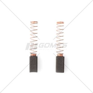 SPAZZOLE DI CARBONE AMEG MOTORPARTS 6,3X6,3X12 COMPATIBLE CON BLACK & DECKER 8209A TYP 1, 8255A TYP 1