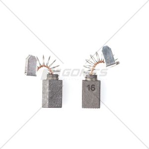 SPAZZOLE DI CARBONE AMEG MOTORPARTS 6,3X10X15 COMPATIBLE CON AEG DBE, DBE1, DSBE1, FBE/M