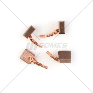 SPAZZOLE DI CARBONE AMEG MOTORPARTS 6,5X13X14 COMPATIBLE CON MOTORINI D'AVVIAMENTO DENSO/NIPPONDENSO